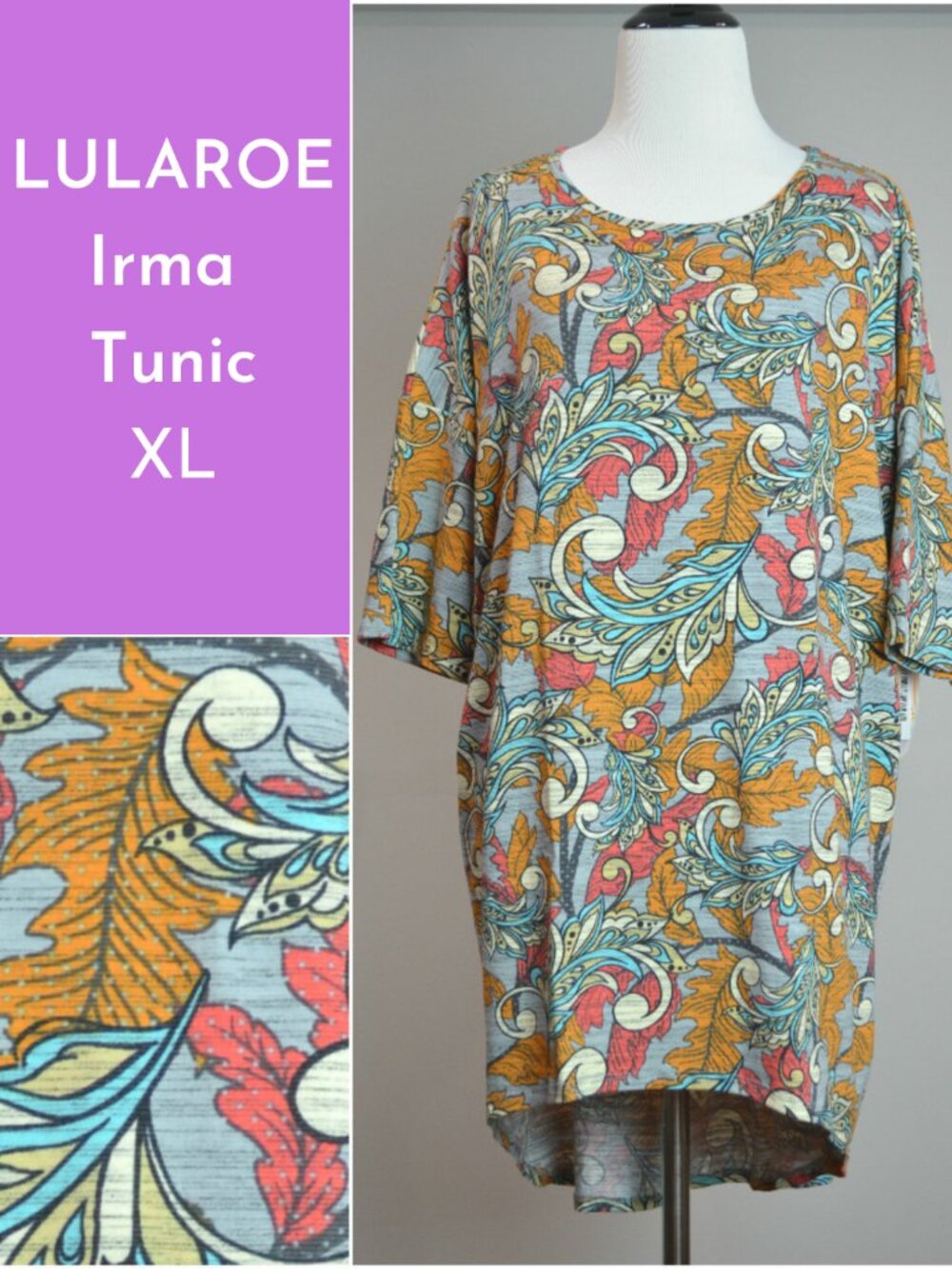 NWT XL Floral Irma Lularoe